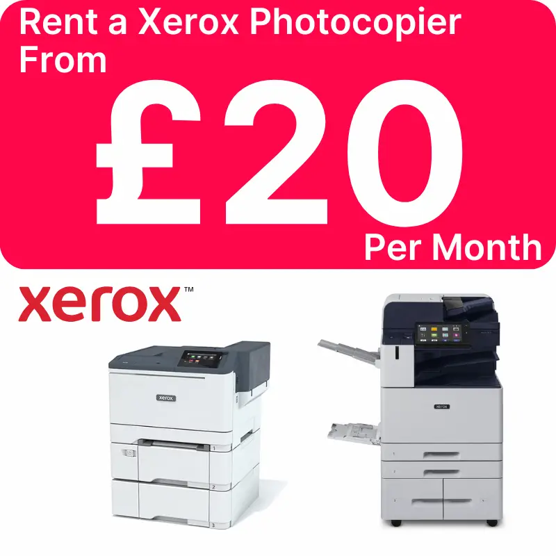 Xerox Photocopier Rental in Manchester - Rent a Xerox Copier from £20 per month